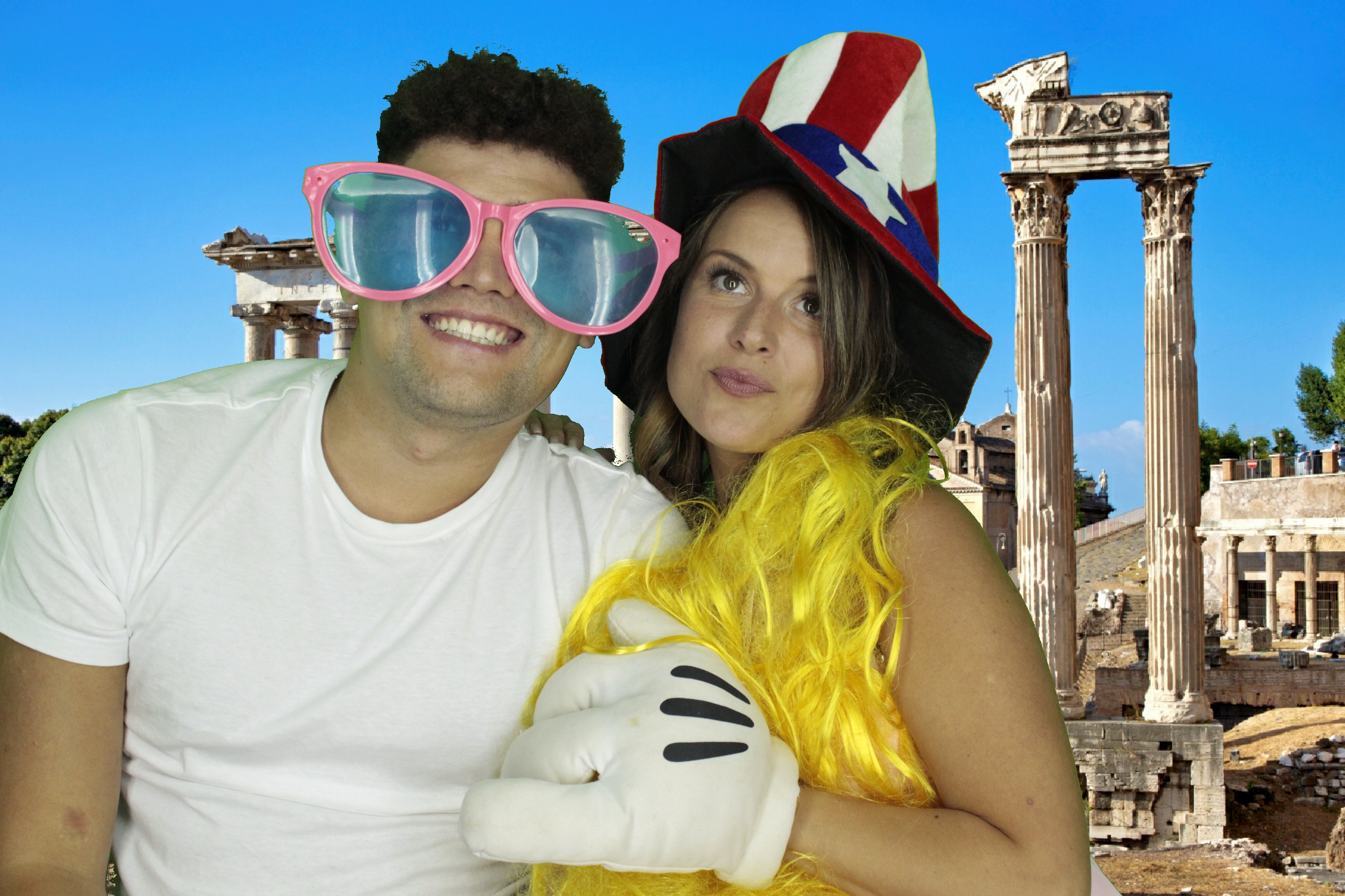 Hazel & Luke's Wedding | View more photos from the event at gallery.myphotoboothexperience.co.uk/u/MyPhotoBoothExperienceLtd/Hazel-Lukes-Wedding